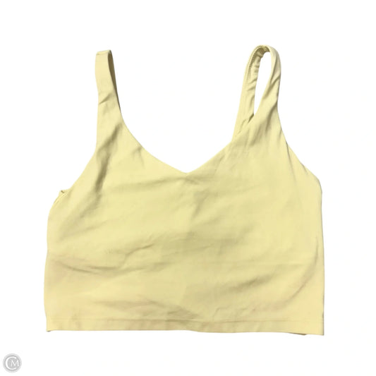Athletic Bra By Aerie In Yellow, Size: M