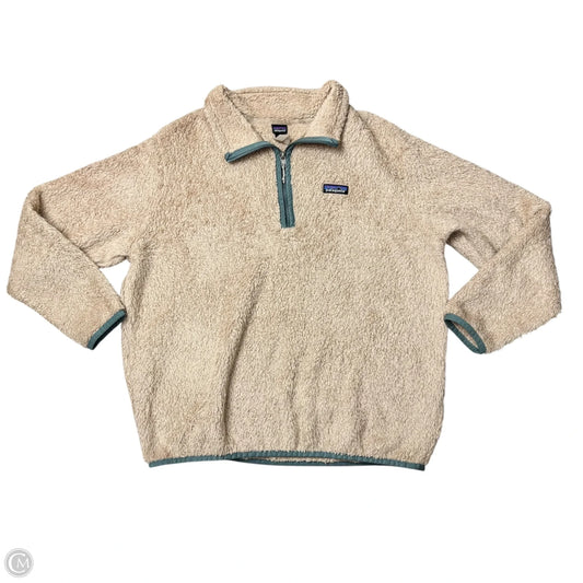 Jacket Faux Fur & Sherpa By Patagonia In Tan, Size: Xl