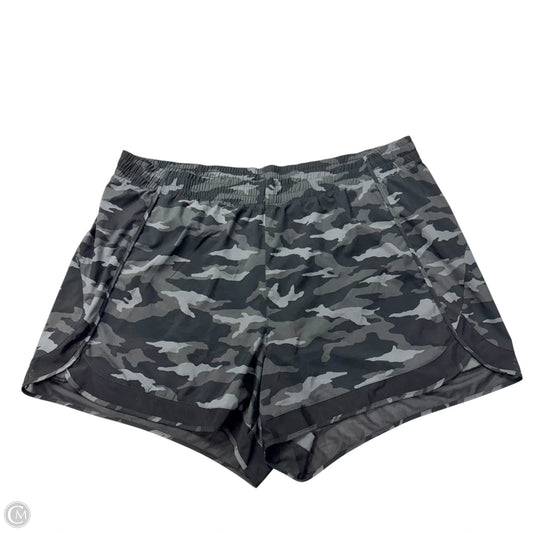 Athletic Shorts By Athleta In Camouflage Print, Size: 3x