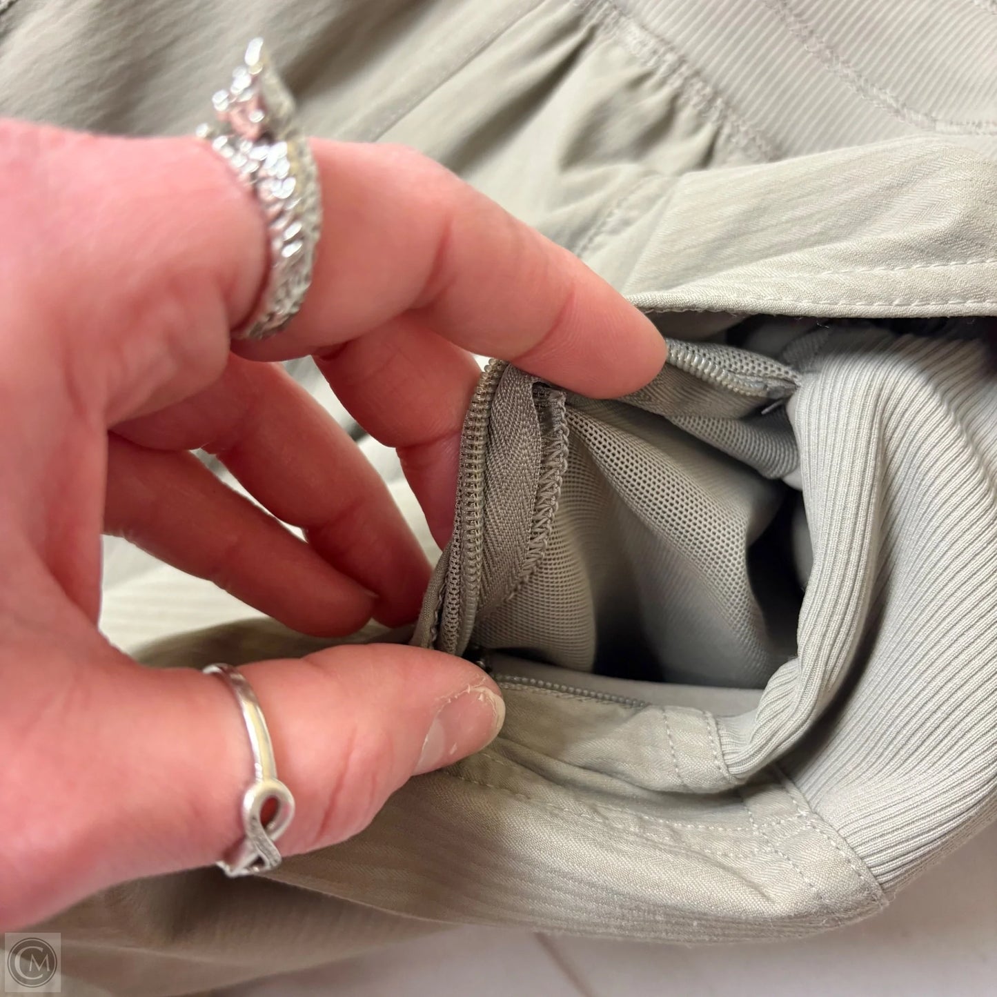 Athletic Pants By Lululemon In Tan, Size: M