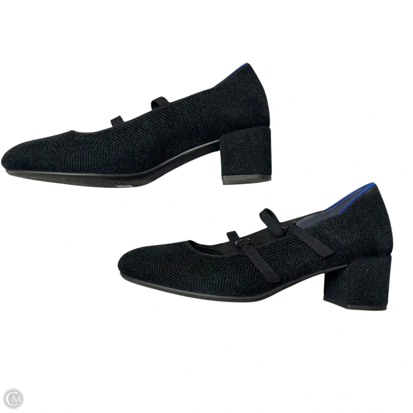 Shoes Heels Block By Rothys In Black, Size: 10.5