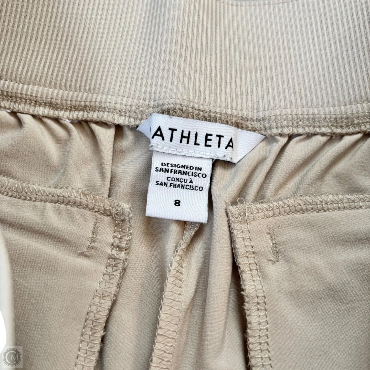 Athletic Pants By Athleta In Tan, Size: 8