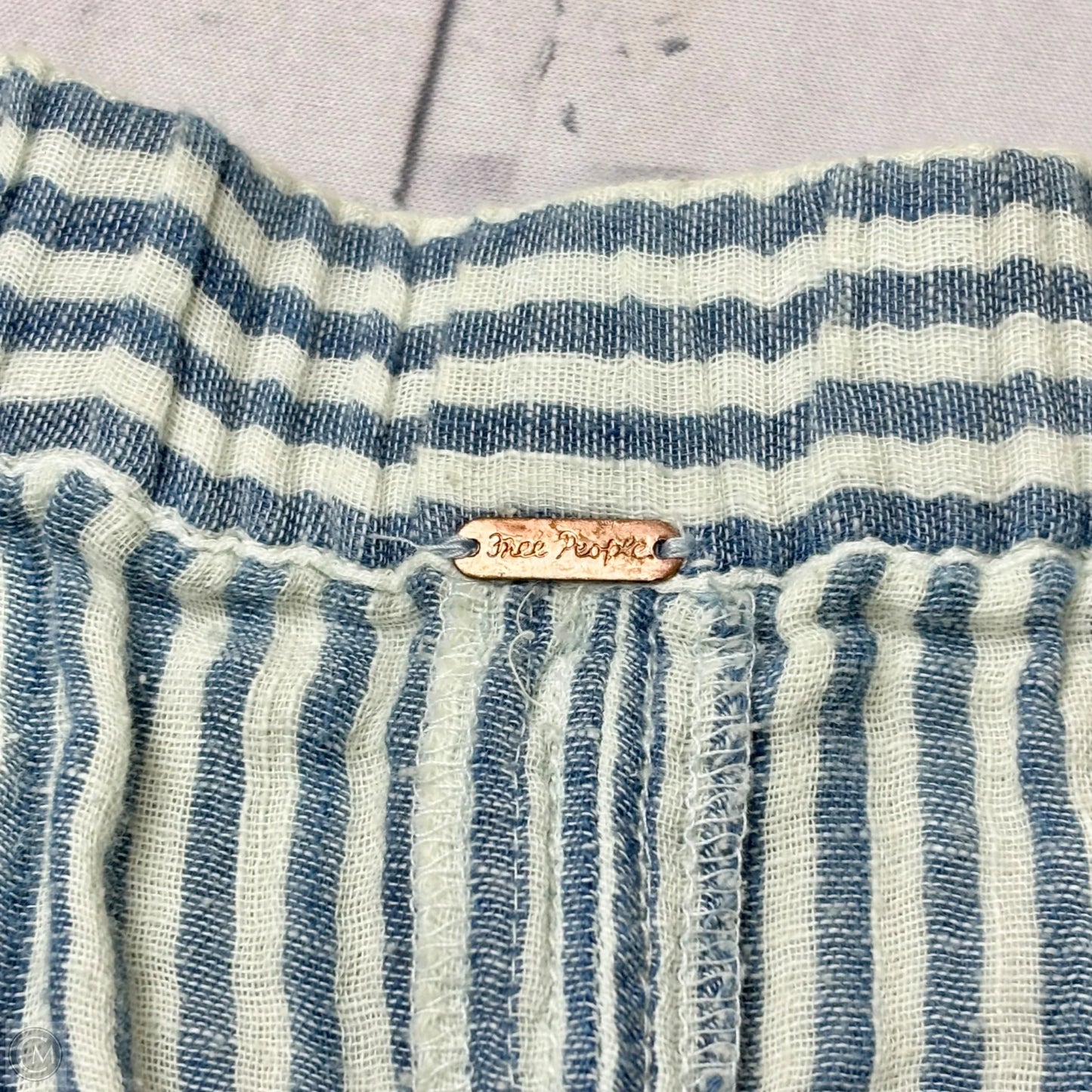 Skirt Midi By Free People In Striped Pattern, Size: L