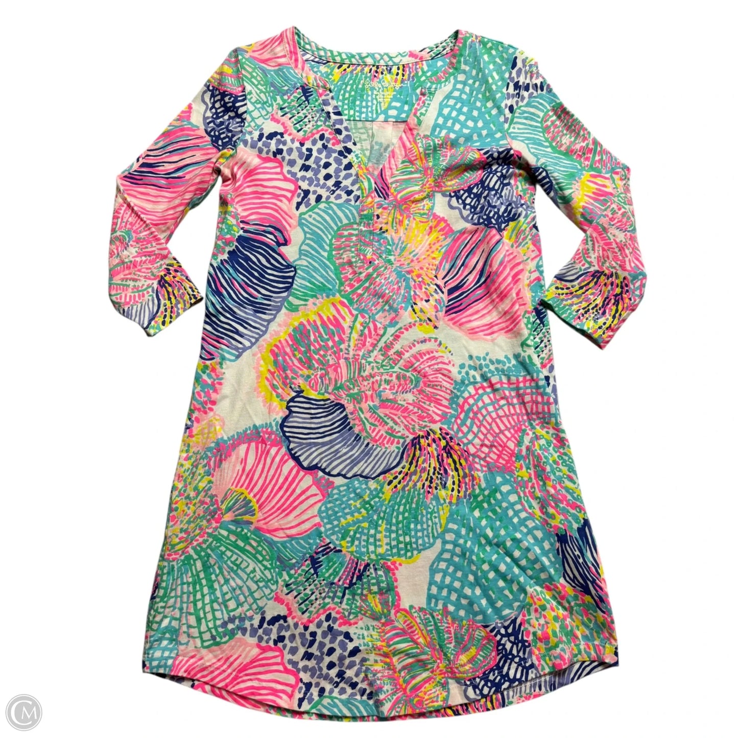 Dress Designer By Lilly Pulitzer In Nautical Print, Size: Xs