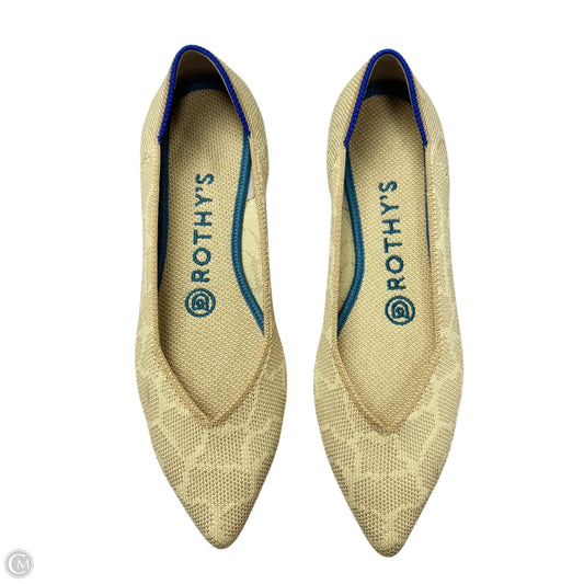 Shoes Flats By Rothys In Tan, Size: 6