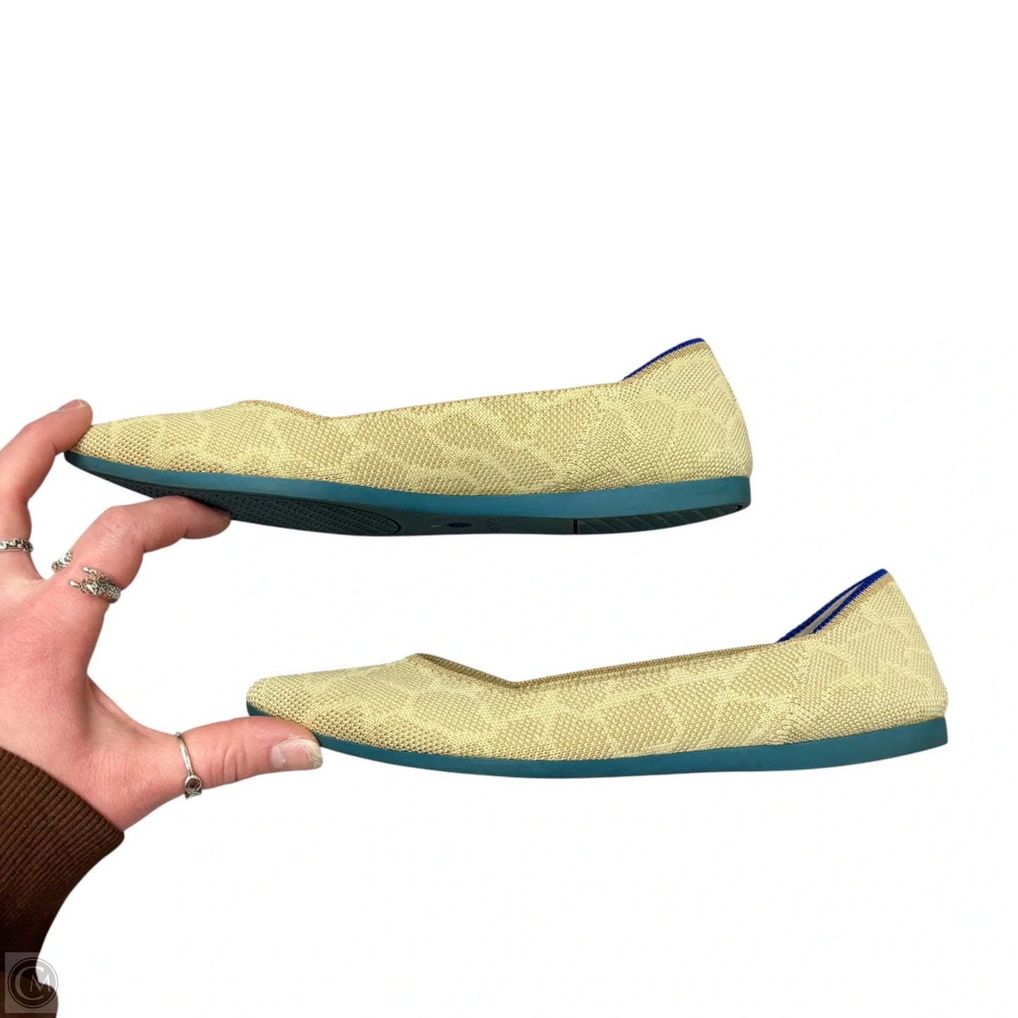 Shoes Flats By Rothys In Tan, Size: 6