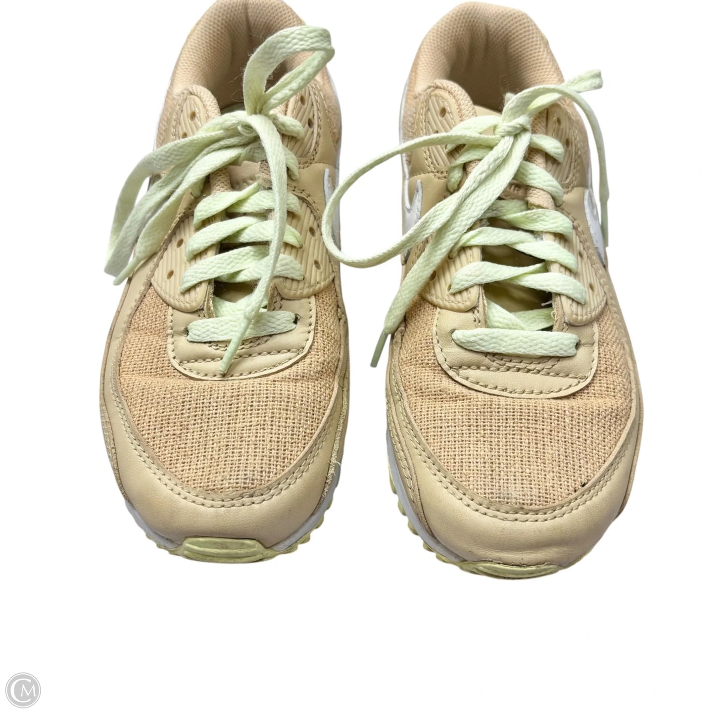 Shoes Athletic By Nike In Tan & Yellow, Size: 6.5