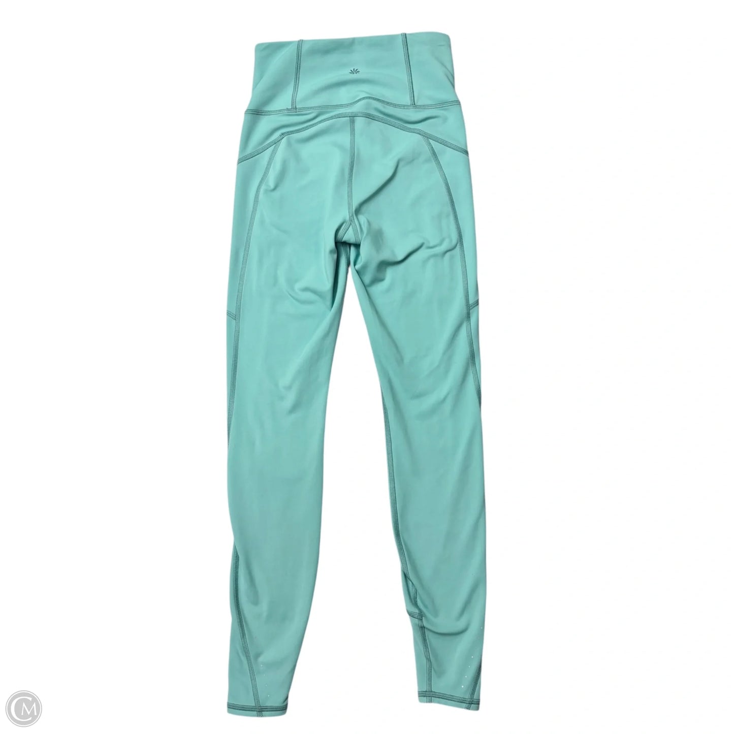 Athletic Leggings By Athleta In Teal, Size: Xxs