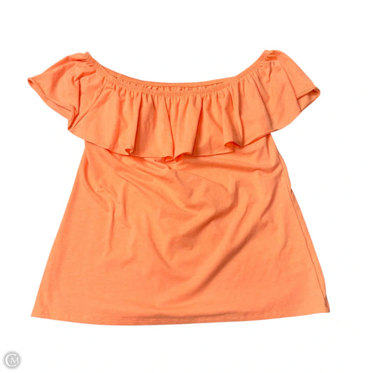 Top Sleeveless Designer By Lilly Pulitzer In Orange, Size: S