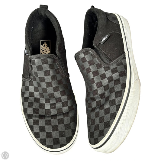 Shoes Sneakers By Vans In Checkered Pattern, Size: 8.5