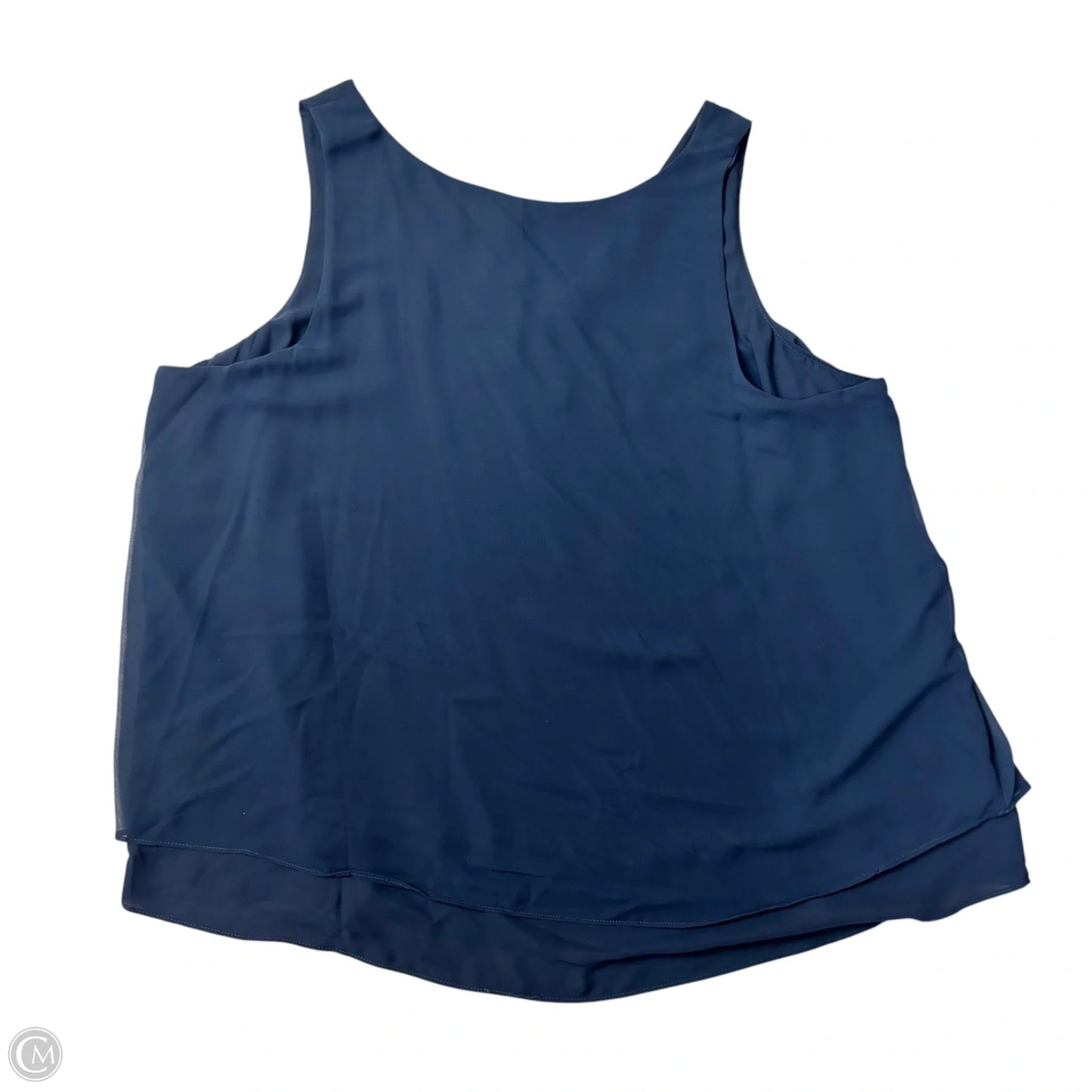 Top Sleeveless By Torrid In Navy, Size: 3x