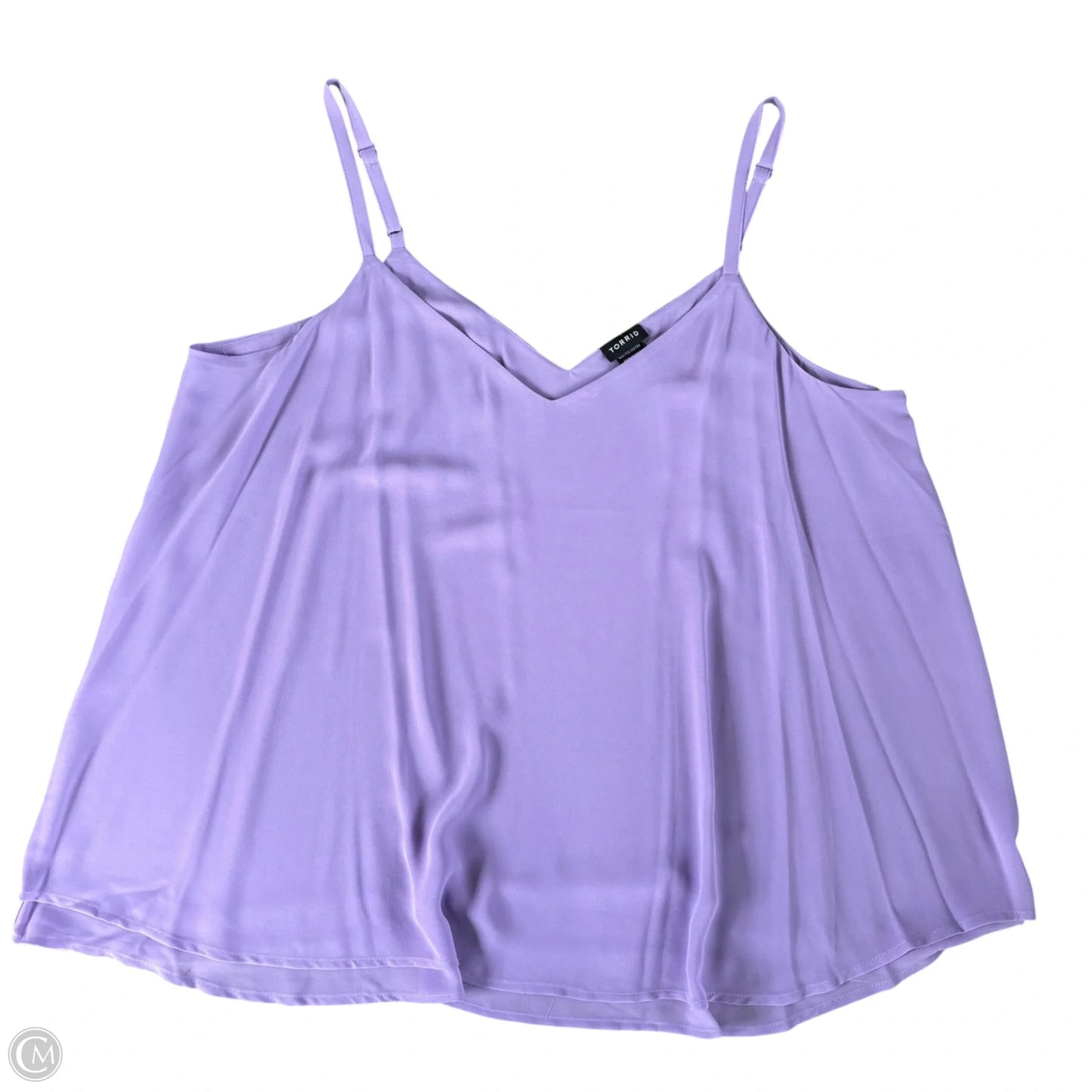 Top Sleeveless By Torrid In Purple, Size: 2x