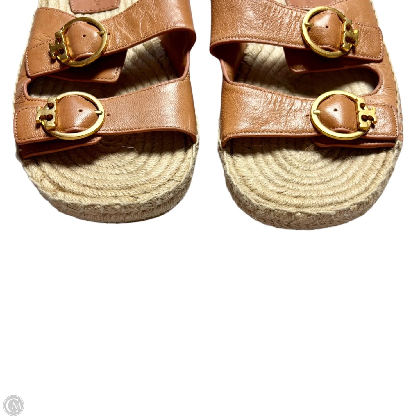 Sandals Designer By Tory Burch In Brown, Size: 8