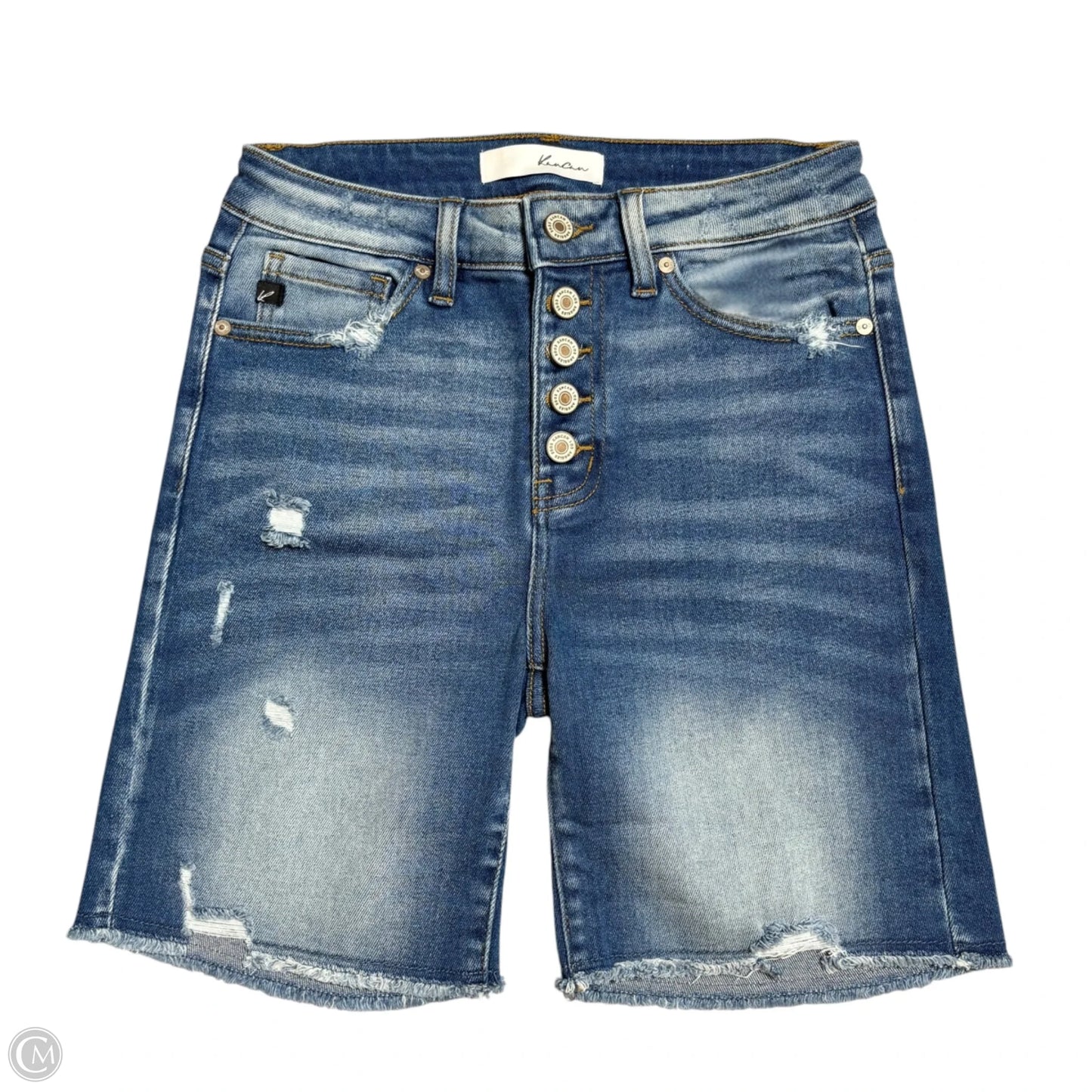 Shorts By Kancan In Blue Denim, Size: S