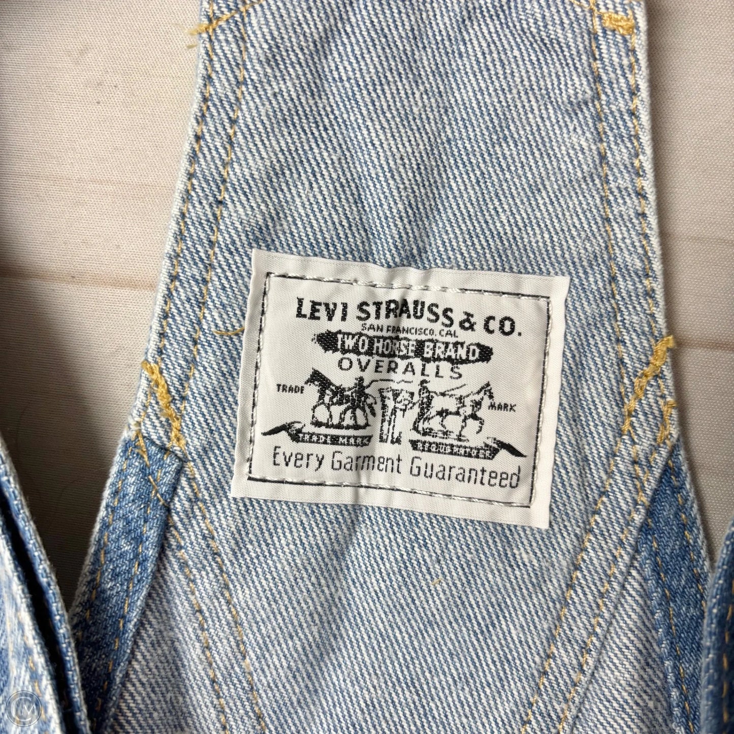 Overalls By Levis In Blue Denim, Size: S
