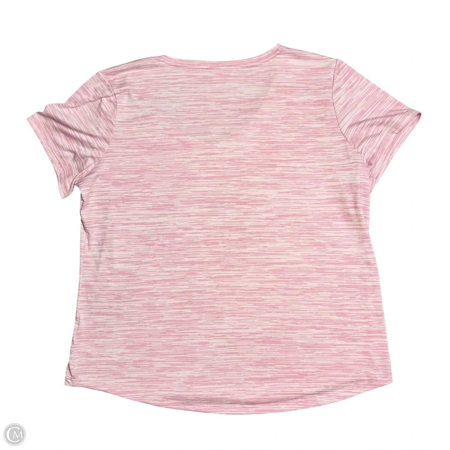 Athletic Top Short Sleeve By Nike Apparel In Pink, Size: Xl