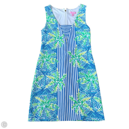 Dress Designer By Lilly Pulitzer In Blue, Size: Xs