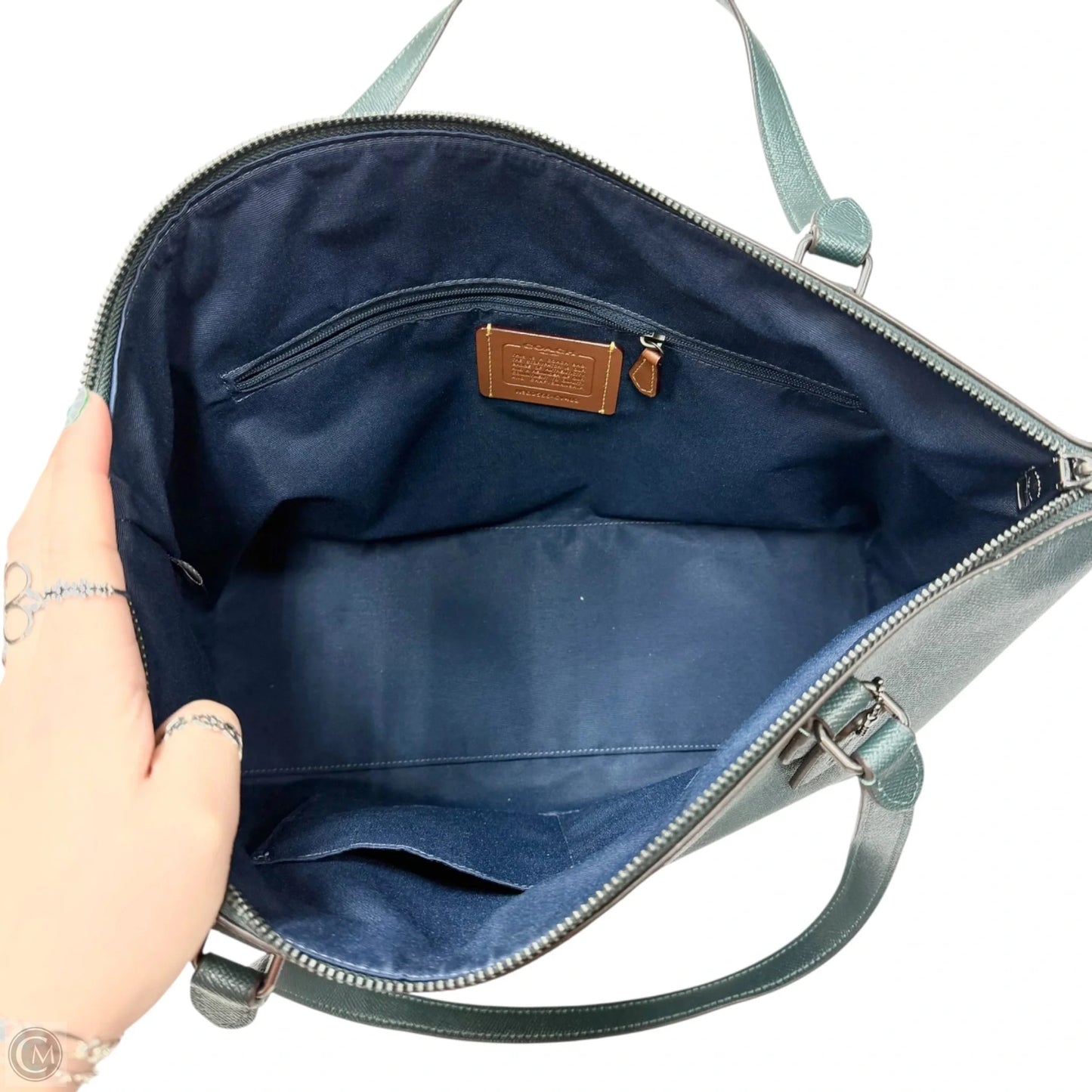 Tote Designer By Coach, Size: Large