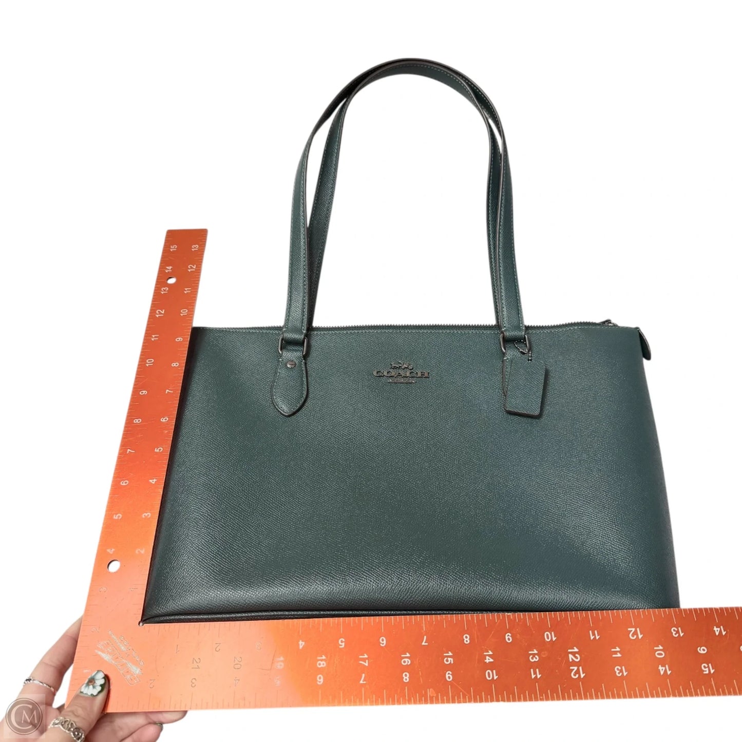 Tote Designer By Coach, Size: Large