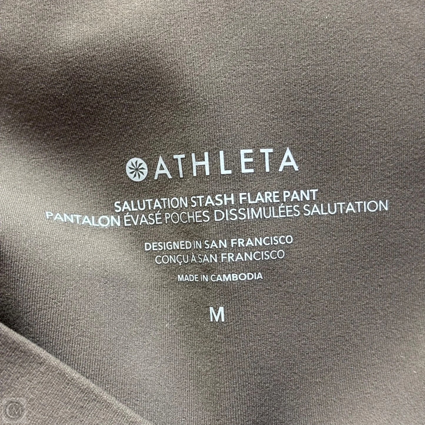 Athletic Pants By Athleta In Tan, Size: M