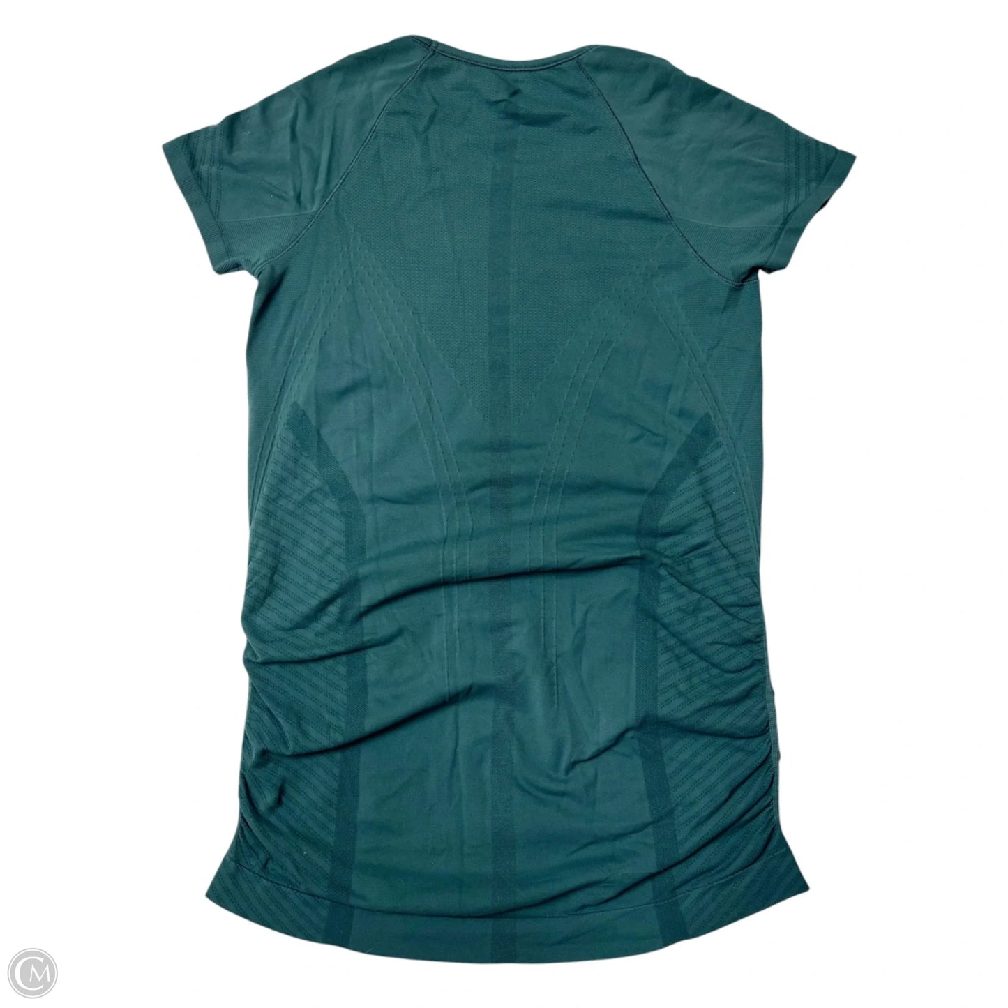 Athletic Top Short Sleeve By Athleta In Teal, Size: S