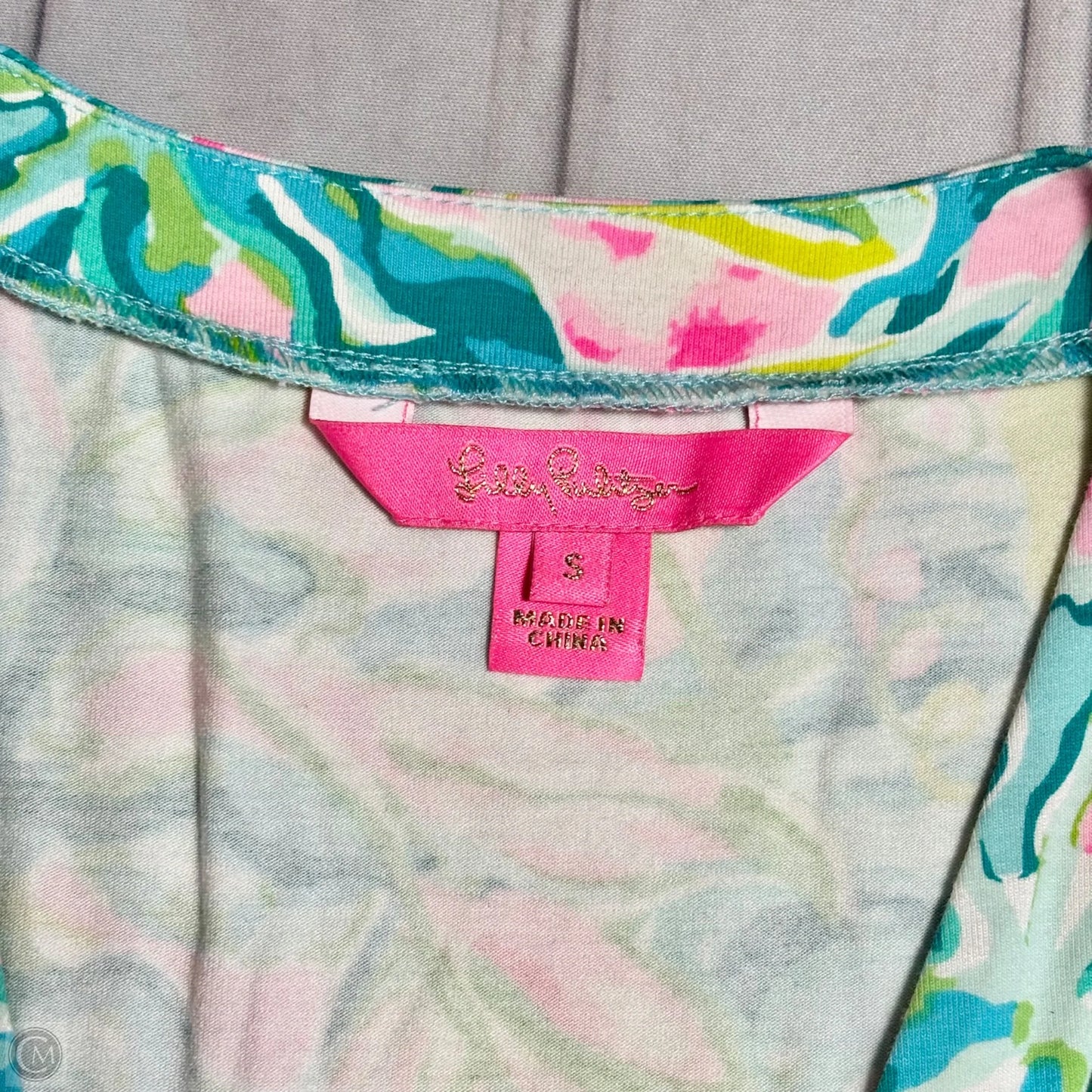 Dress Designer By Lilly Pulitzer In Teal, Size: S