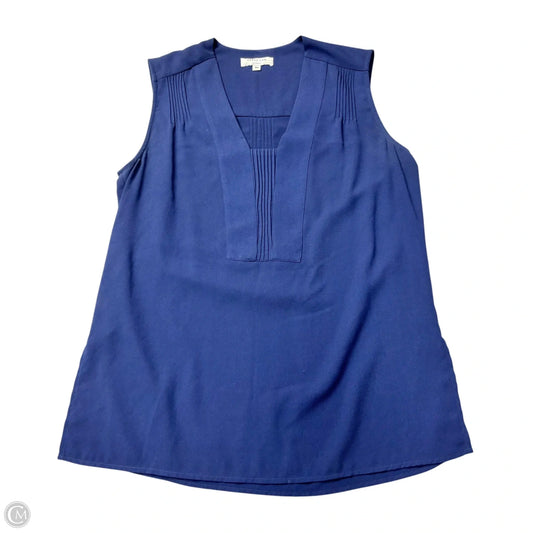 Top Sleeveless Designer By Derek Lam In Navy, Size: M