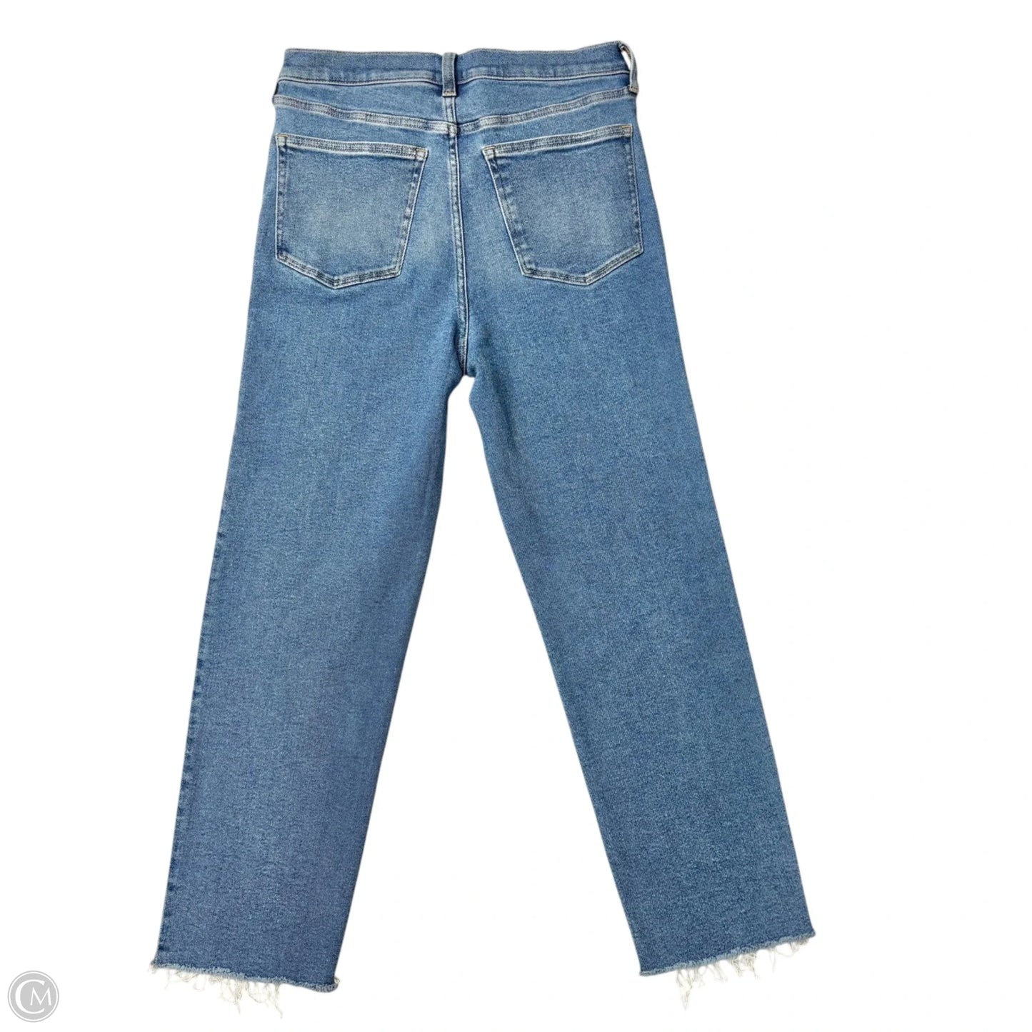 Jeans Straight By J. Crew In Blue Denim, Size: 8