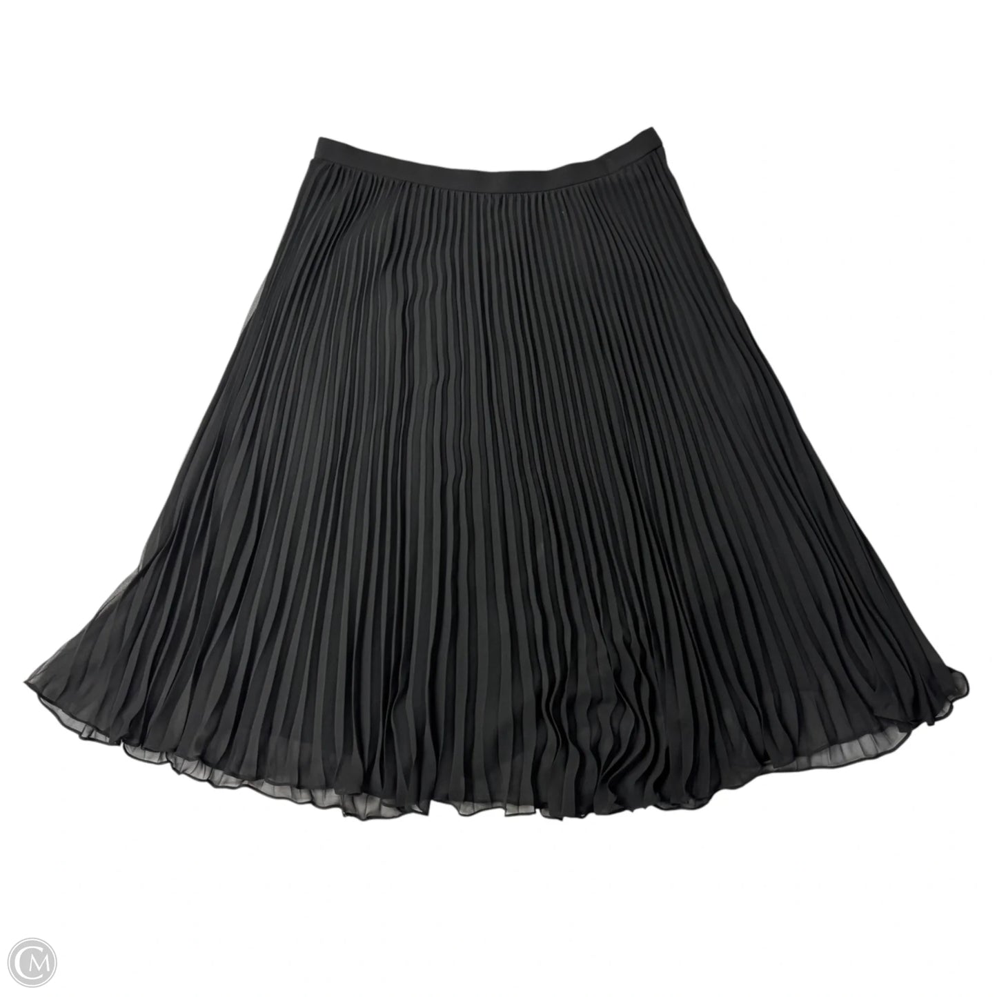 Skirt Midi By Polo Ralph Lauren In Black, Size: 12