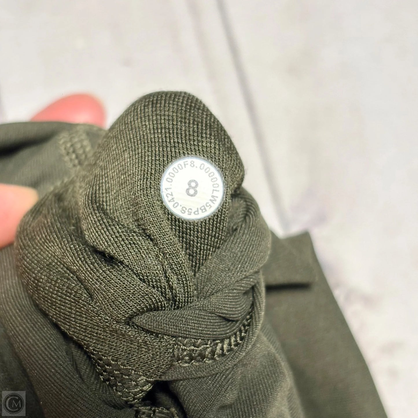 Athletic Leggings By Lululemon In Green, Size: M