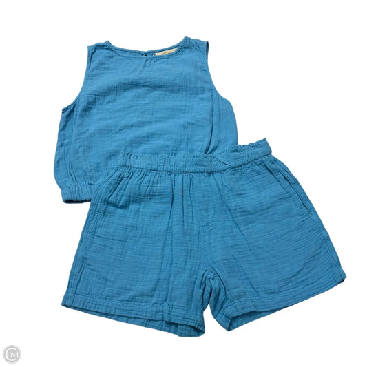 Shorts Set By Love Trends In Blue, Size: L