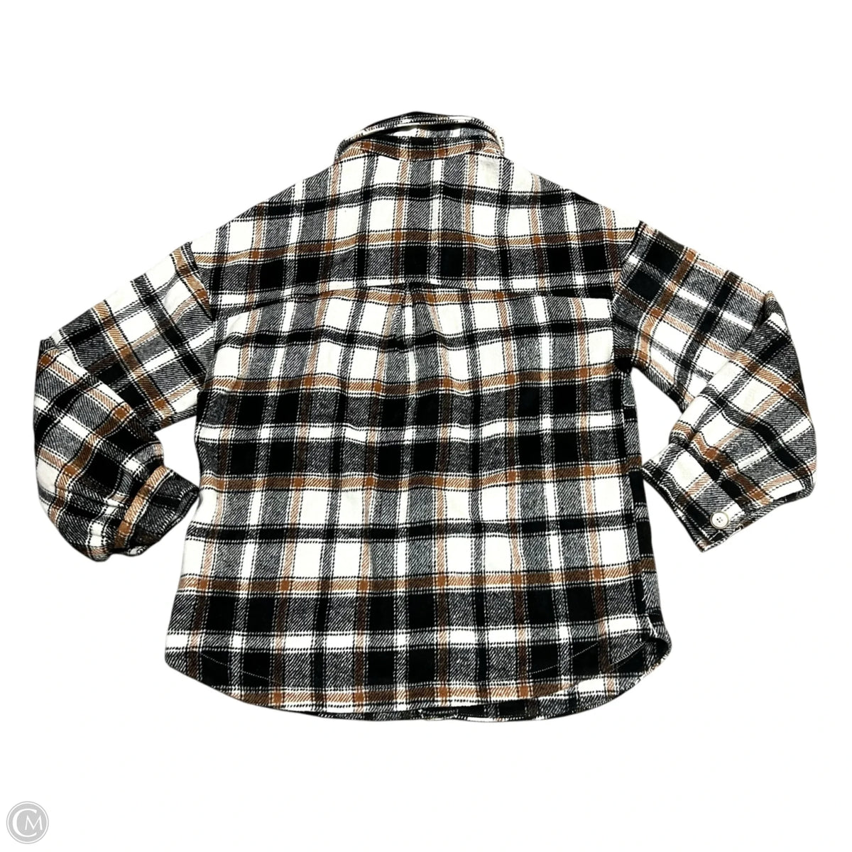 Jacket Other In Plaid Pattern, Size: S