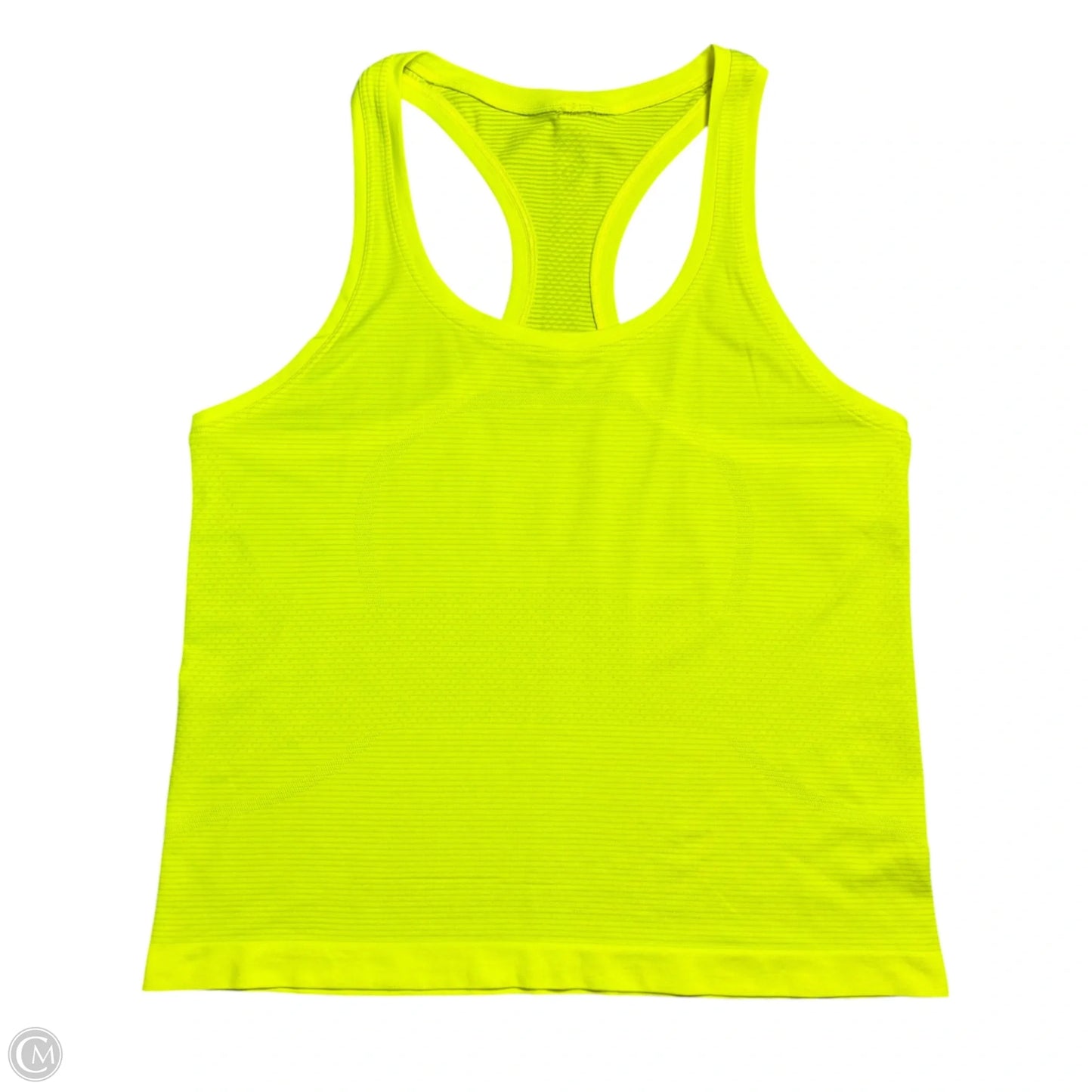 Athletic Tank Top By Lululemon In Yellow, Size: M