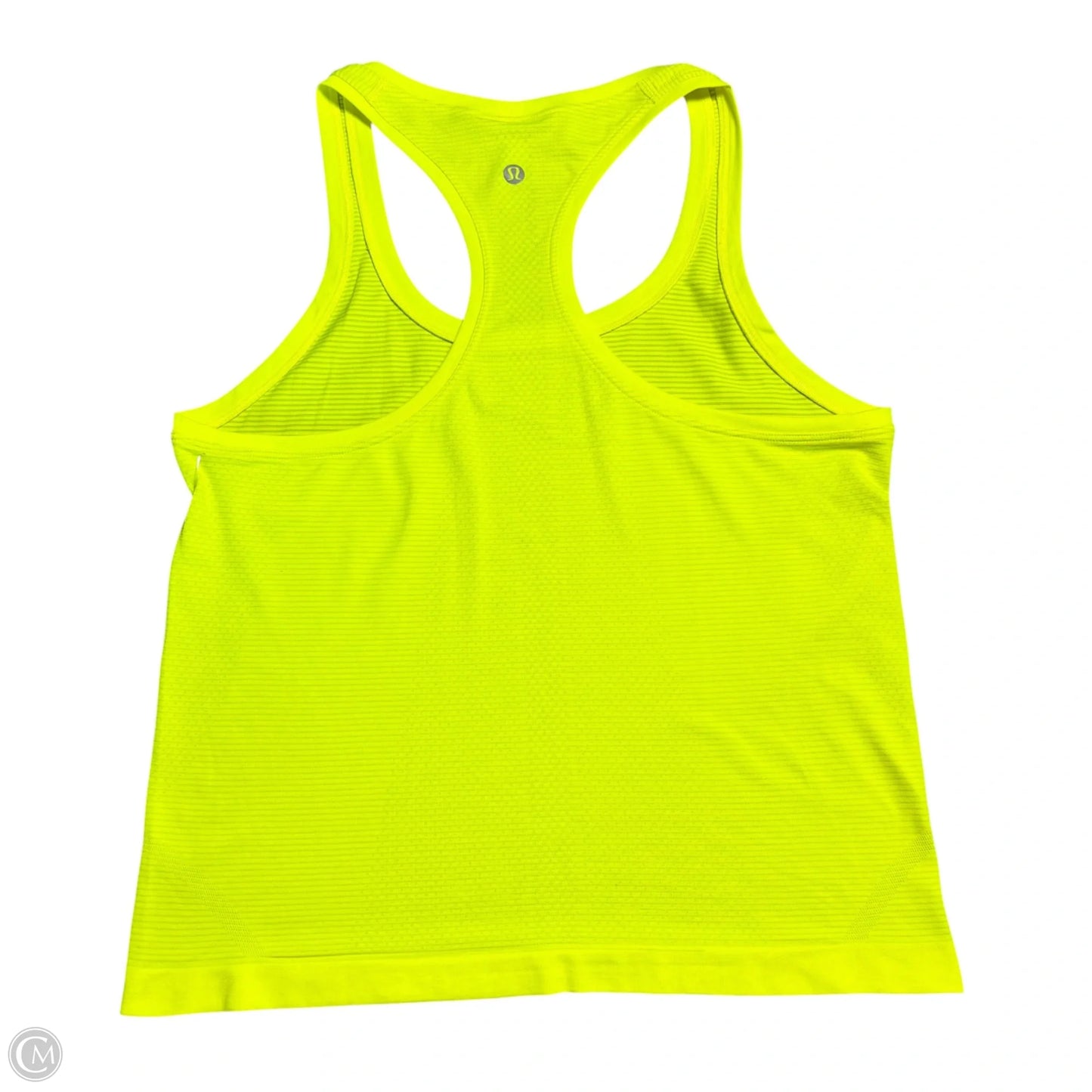 Athletic Tank Top By Lululemon In Yellow, Size: M