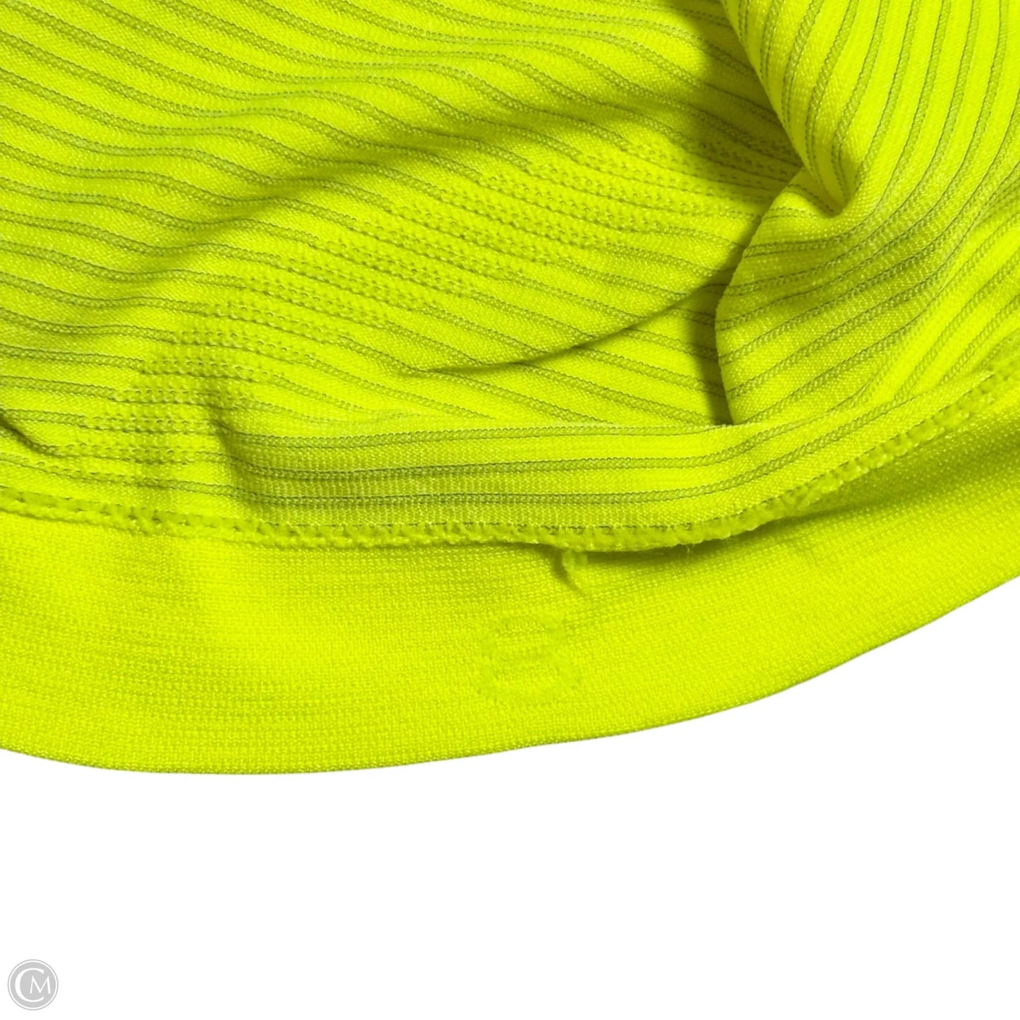 Athletic Tank Top By Lululemon In Yellow, Size: M