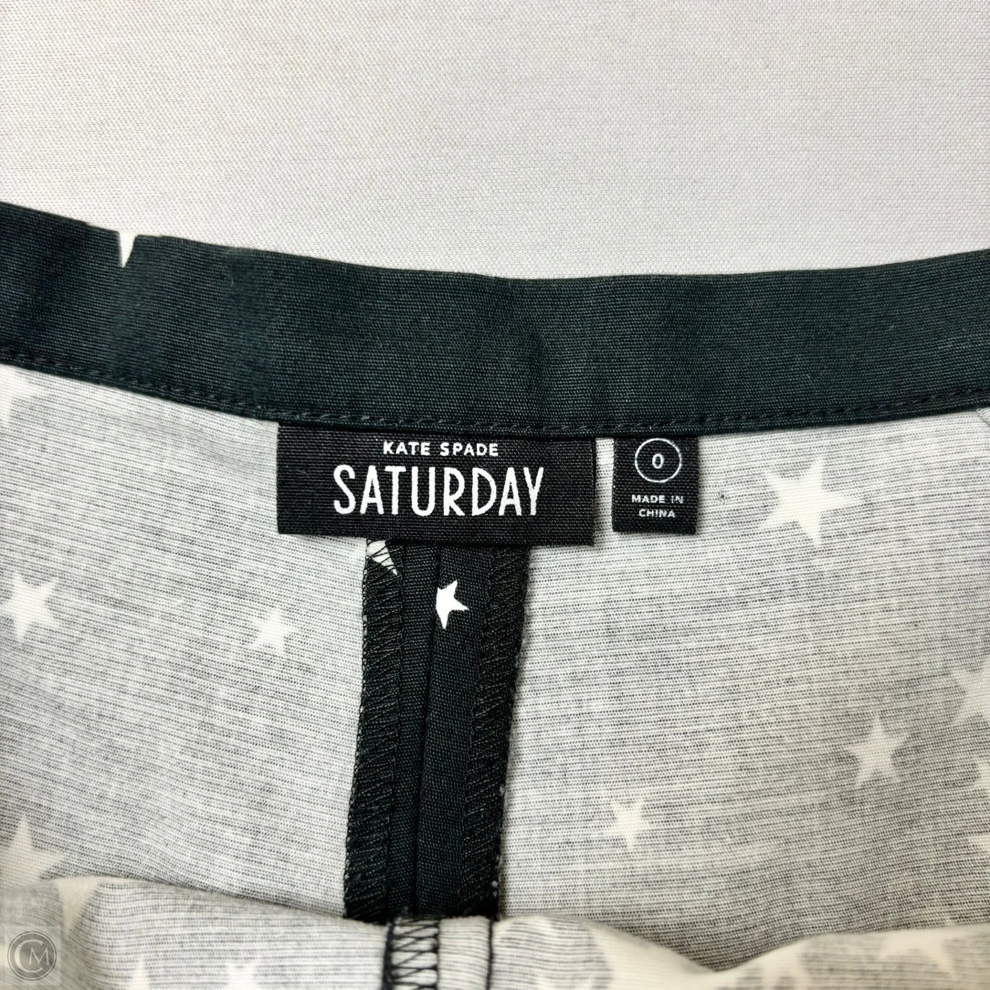 Shorts Designer By Kate Spade In Black & White, Size: 0
