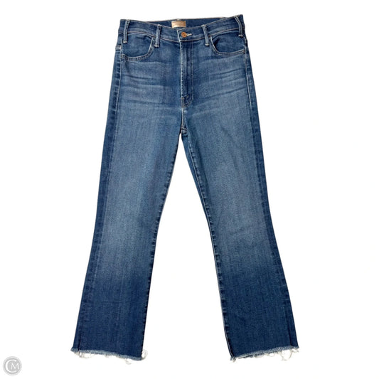 Jeans Boot Cut By Mother In Blue Denim, Size: 6