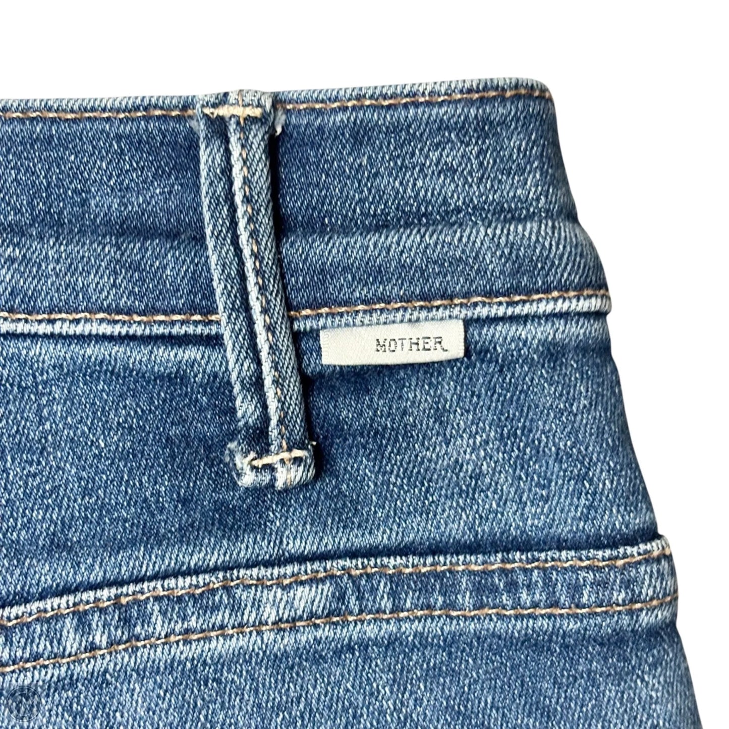 Jeans Boot Cut By Mother In Blue Denim, Size: 6