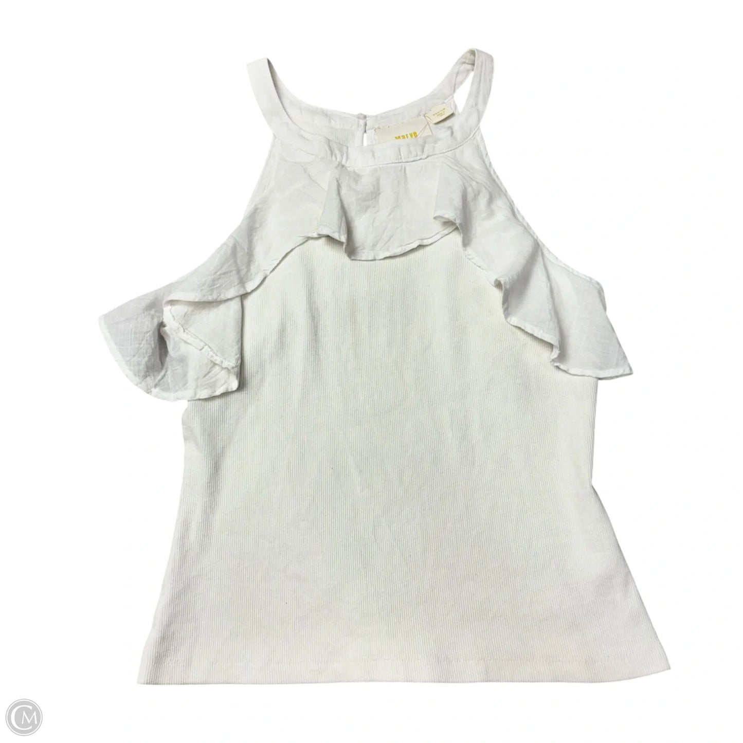 Top Sleeveless By Maeve In White, Size: M