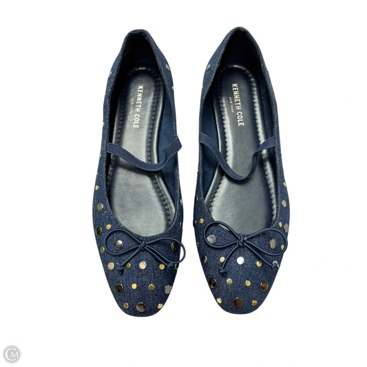 Shoes Flats By Kenneth Cole In Blue Denim, Size: 9