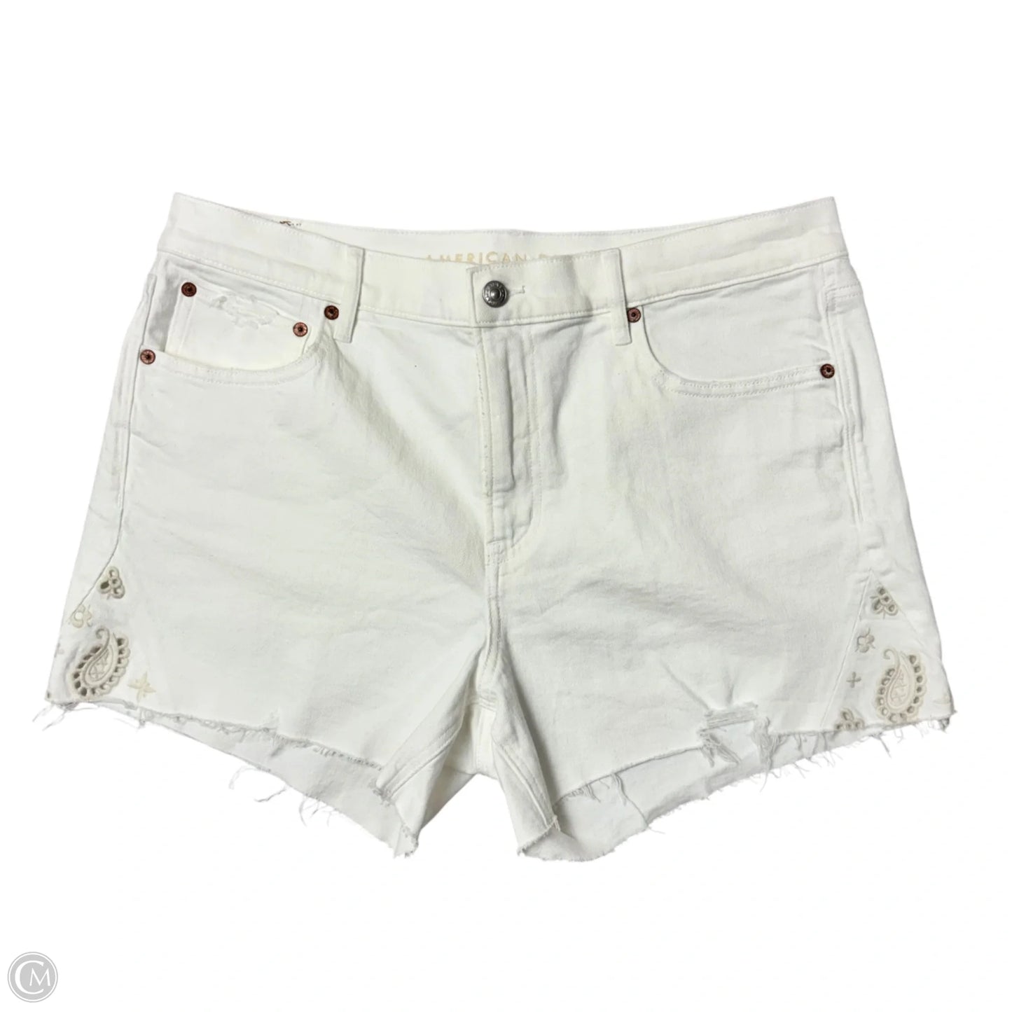 Shorts By American Eagle In White, Size: 10