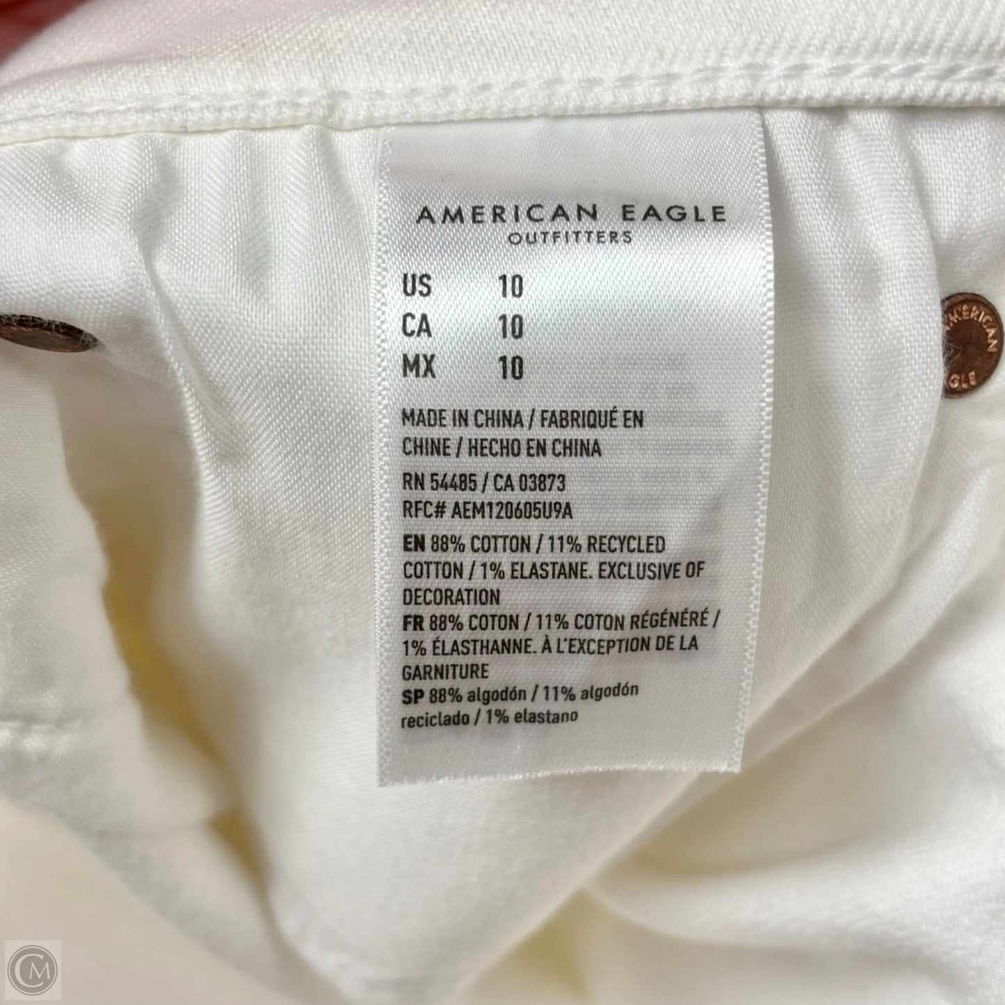 Shorts By American Eagle In White, Size: 10
