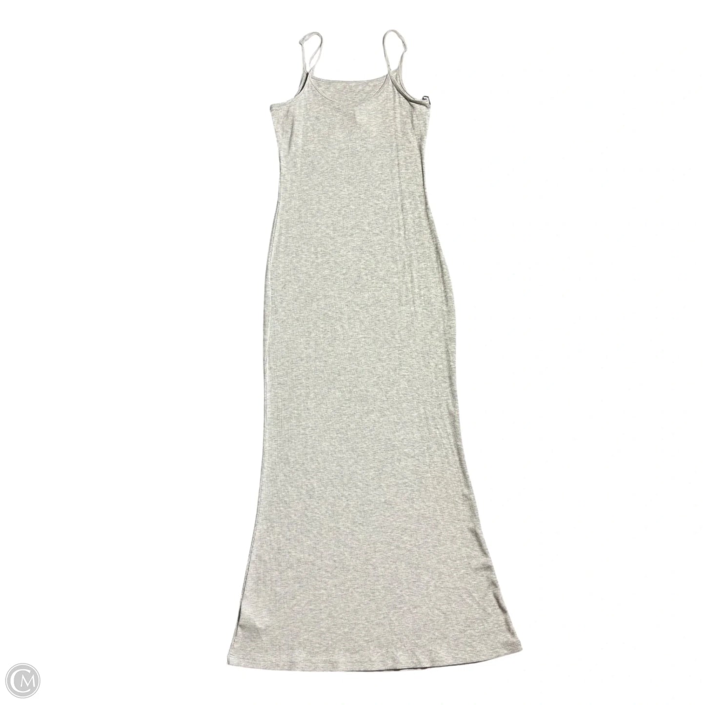 Dress Casual Midi By Babaton In Grey, Size: L