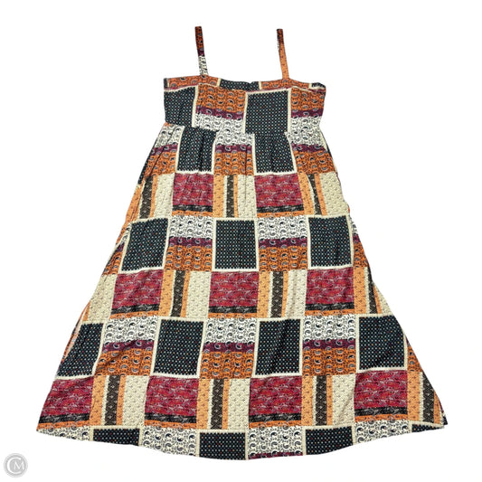 Dress Casual Maxi By Natural Life In Floral Print, Size: Xl