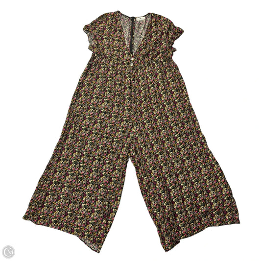Dress Casual Maxi By Natural Life In Floral Print, Size: Xl