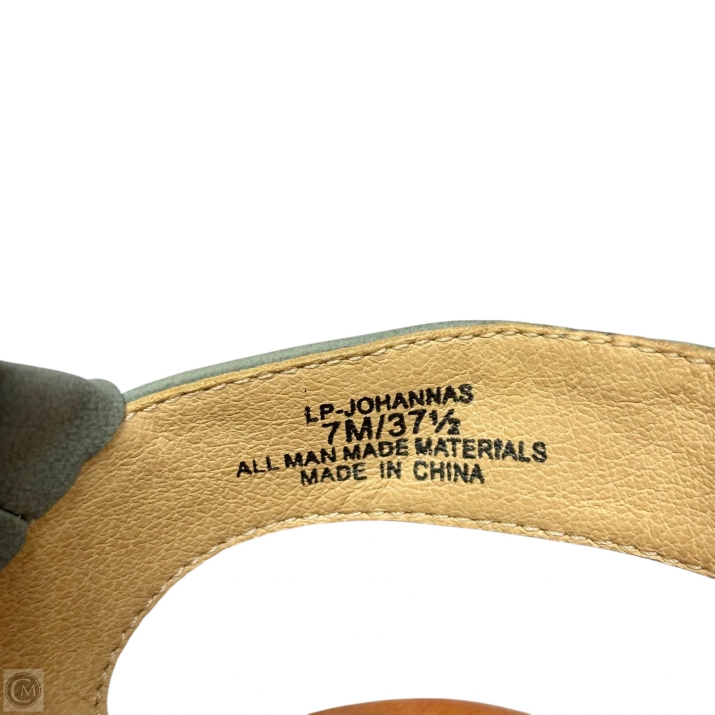 Sandals Flats By Lucky Brand In Teal, Size: 7