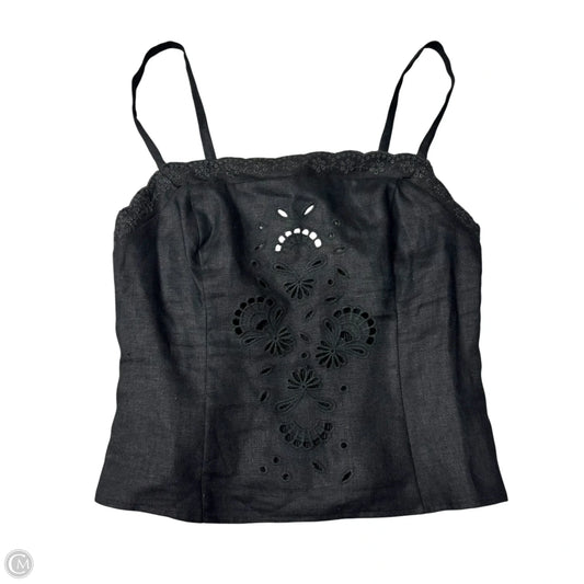 Top Sleeveless By Reformation In Black, Size: S