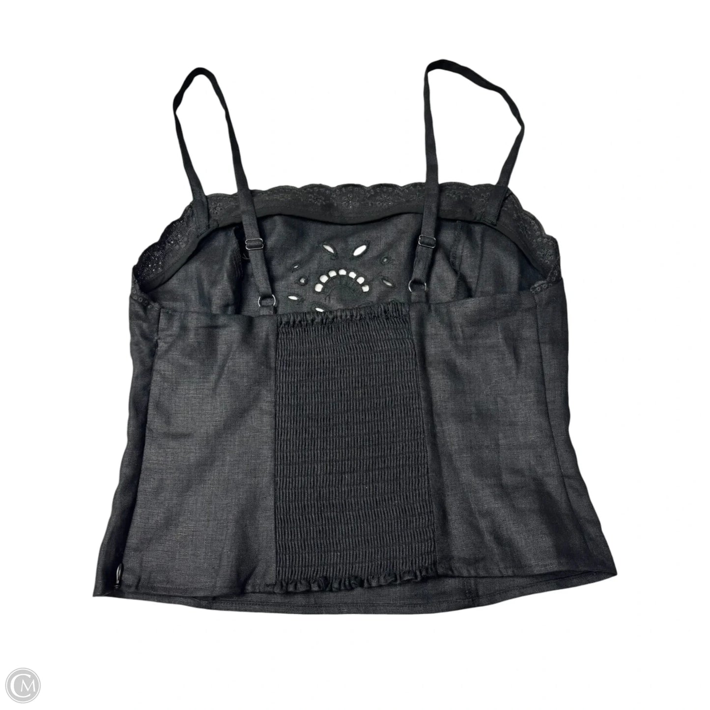 Top Sleeveless By Reformation In Black, Size: S