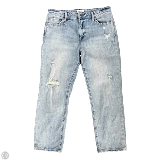 Jeans Straight By Pistola In Blue Denim, Size: 12
