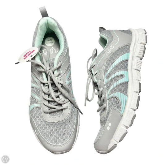 Shoes Athletic By Ryka In Blue & Grey, Size: 8.5